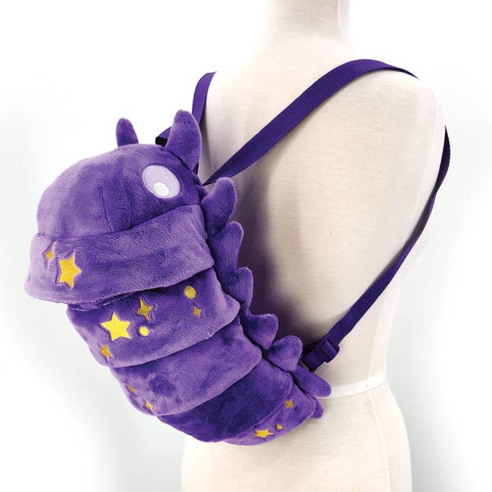 Purple Roly Poly Plush Backpack - Picture 4 of 6
